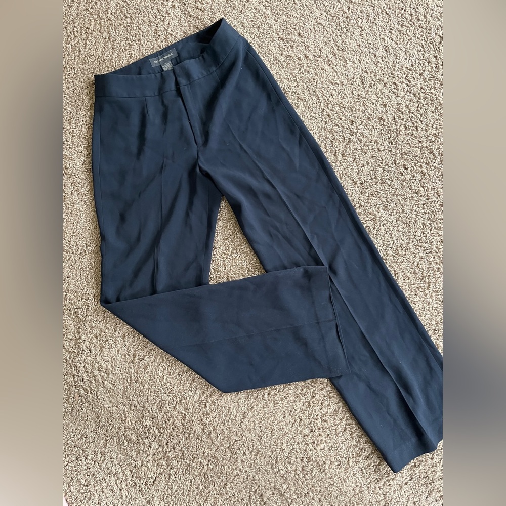Banana republic dark navy wide leg SZ: 8 pants